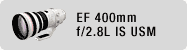 EF 400mm f/2.8L IS USM