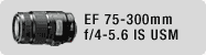 EF 75-300mm f/4-5.6 IS USM